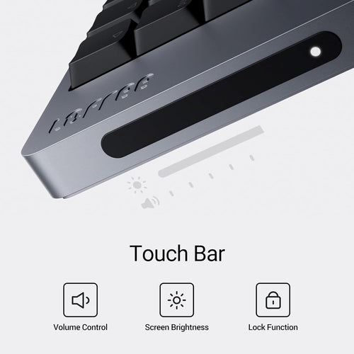 LOFREE Flow2 Low-Profile Mechanical Keyboard, Aluminum Alloy with Void Linear Switches, Rechargeable Wireless Keyboards