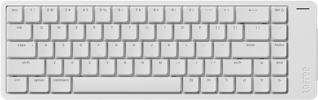 LOFREE Flow2 Low-Profile Mechanical Keyboard, Aluminum Alloy with Void Linear Switches, Rechargeable Wireless Keyboards